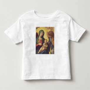 Madonna and Child with Angels c.1510-15 (oil on pa Toddler T-shirt
