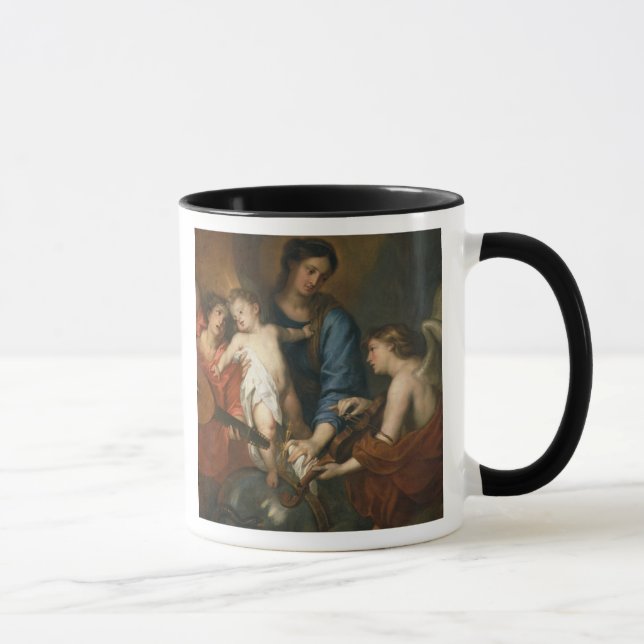 Madonna and Child with angels Mug (Right)