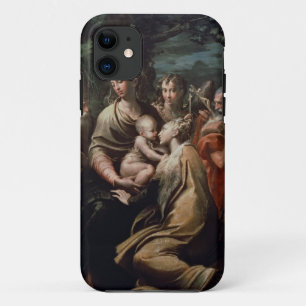 Madonna and Child with Saints, c.1529 (oil on pane iPhone 11 Case