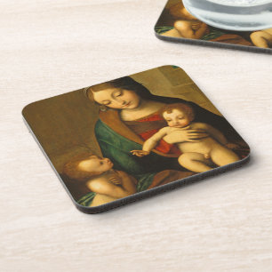 Madonna and Child with Saints Coaster