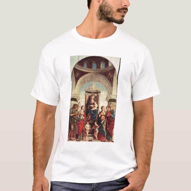 Madonna and Child with Saints T-Shirt (Front)