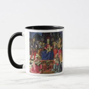 Madonna and Child with SS. Justus, Zenobius and th Mug