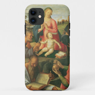 Madonna and Child with SS. Peter, Jerome and Mary iPhone 11 Case