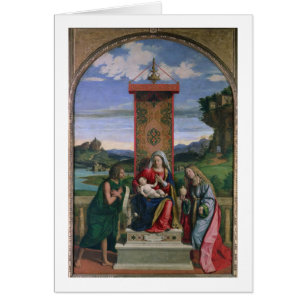 Madonna and Child with St. John the Baptist and Ma