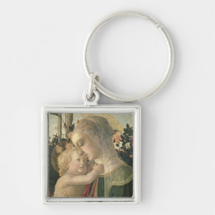 Madonna and Child with St. John the Baptist, detai Keychain