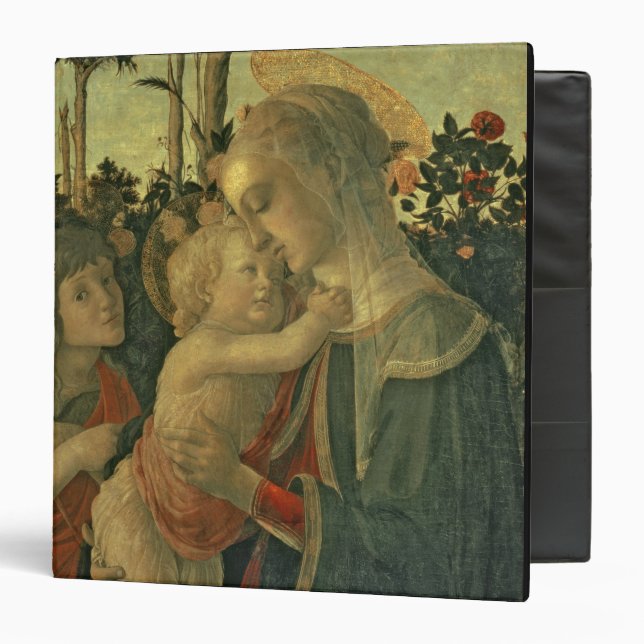 Madonna and Child with St. John the Baptist (oil o Binder (Front/Inside)