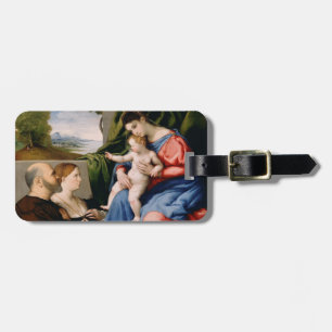 Madonna and Child with the Infant Saint John Luggage Tag
