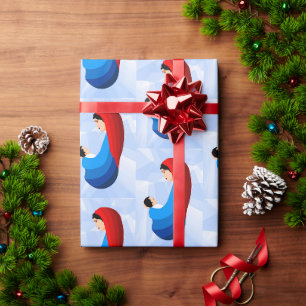 Madonna and Child Wrapping Paper