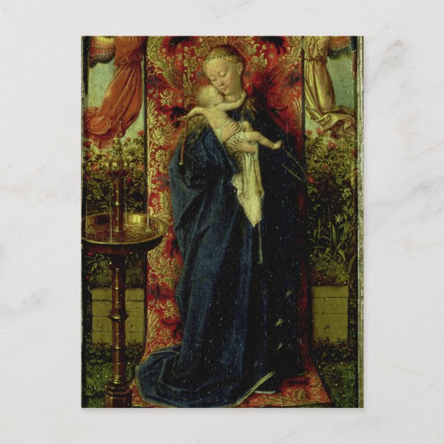 Madonna at the Fountain, 1439 Postcard (Front)