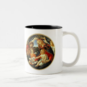 Madonna by Botticelli. Christmas Gift Mug