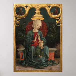 Madonna & Child - Cosmè Tura Poster des Beaux-Arts