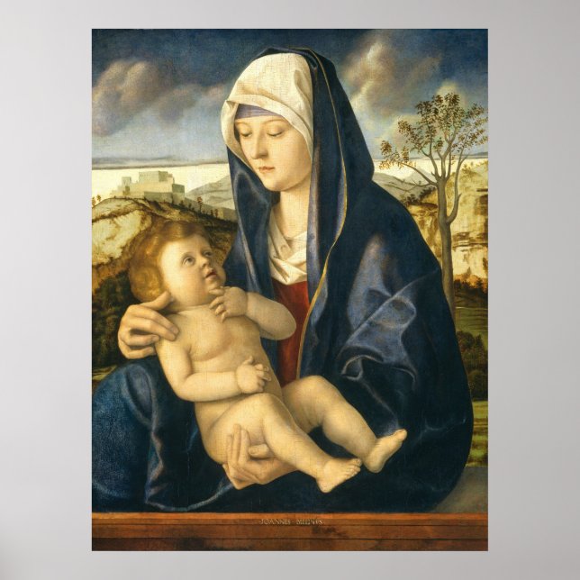 Madonna & Child - Giovanni Bellini Fine Art Poster (Front)