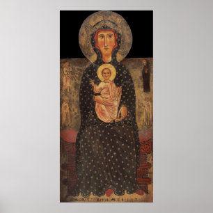 Madonna & Child - Poster d'Art fin M'Arezzo