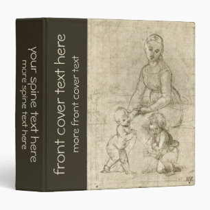 Madonna, Christ and Saint John Baptist by Rapahel Binder