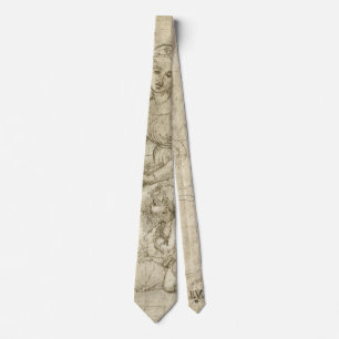 Madonna, Christ and Saint John Baptist by Rapahel Tie