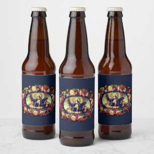 Madonna – Cor Maria – Virgin Mary – Gottesmu Beer Bottle Label