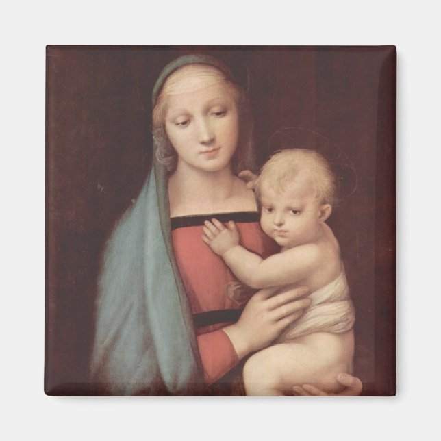 Madonna Del Granduca by Raphael Magnet (Front)