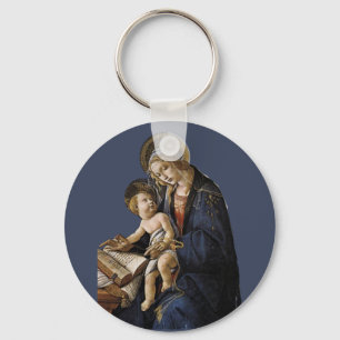 Madonna del Libro Keychain