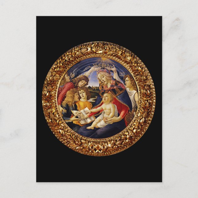 Madonna del Magnificat Postcard (Front)