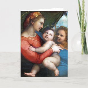 Madonna della Tenda - Raphael - c1513 Card