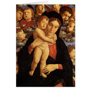 Madonna des Tcherubim par Andrea Mantegna