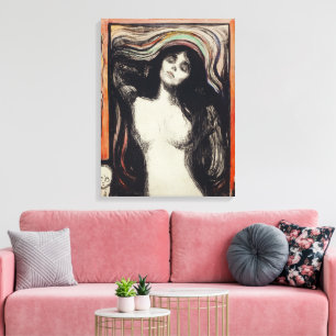 Madonna   Edvard Munch   Canvas Print