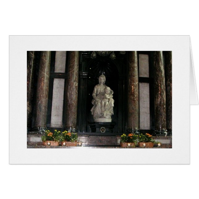 Madonna et enfant (Devant horizontal)