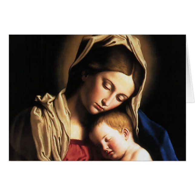 MADONNA ET ENFANT (Devant horizontal)