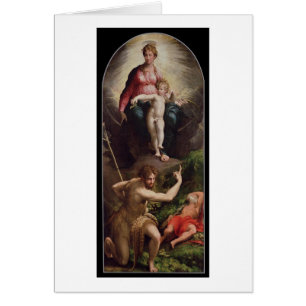 Madonna et enfant avec St John et St Jerome, 15