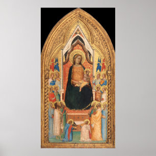 Madonna et Enfant - Bernardo Daddi Poster Art