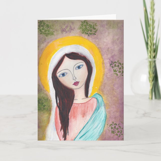 Madonna Greeting Card (Front)