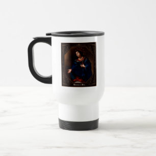 Madonna in Glory by Carlo Dolci Travel Mug