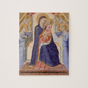 Madonna in Glory, c.1315 (tempera on panel) Jigsaw Puzzle