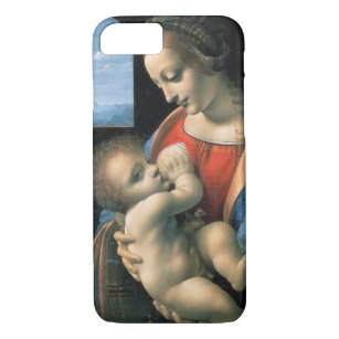 Madonna Litta, Leonardo da Vinci, 1490-1491 Case-Mate iPhone Case