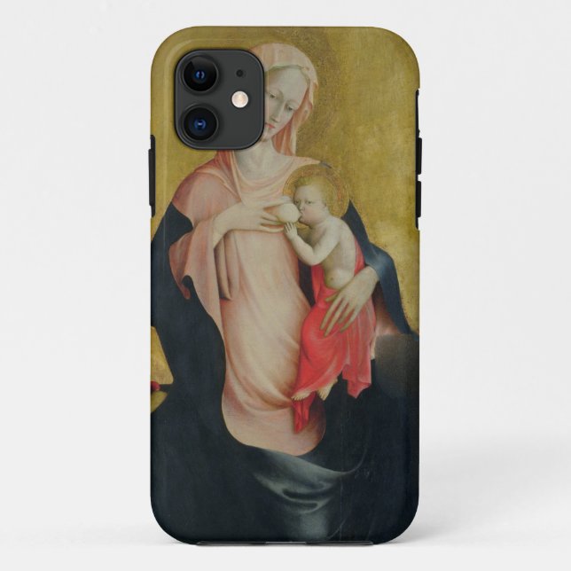 Madonna of Humility, c.1410 (tempera on panel) Case-Mate iPhone Case (Back)