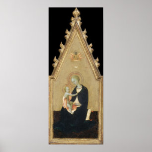 Madonna of Humility - Sassetta Poster des Beaux-Ar