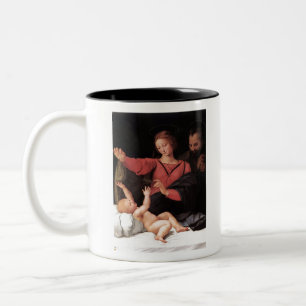 Madonna of Loreto - Raphael - c1511 Two-Tone Coffee Mug