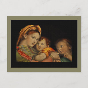 Madonna of the Chair Postcard