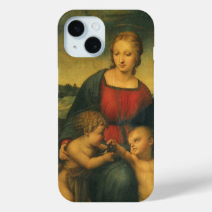 Madonna of the Goldfinch by Raphael Sanzio iPhone 15 Case