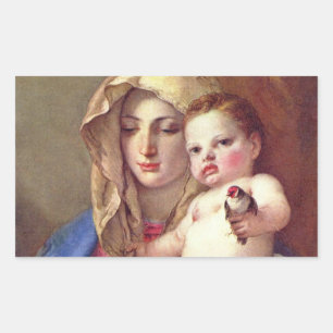 Madonna of the Goldfinch Sticker