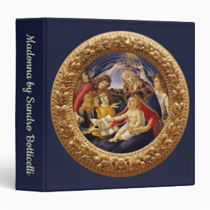 Madonna of the Magnificat by Sandro Botticelli Binder