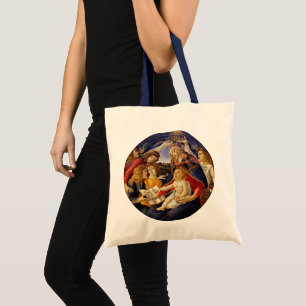 Madonna of the Magnificat by Sandro Botticelli Tote Bag