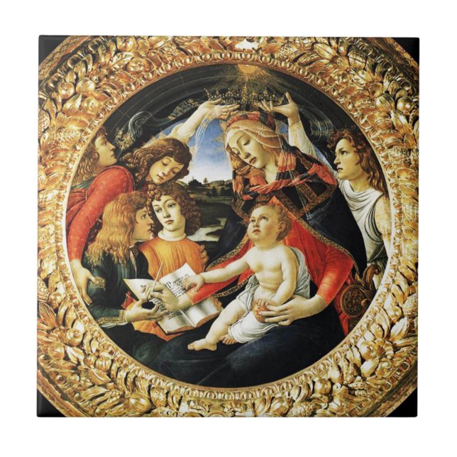 Madonna of the Magnificat Tile (Front)