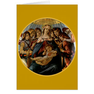 Madonna of the Pomegranate - Botticelli