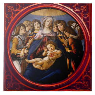 Madonna of the Pomegranate Tile