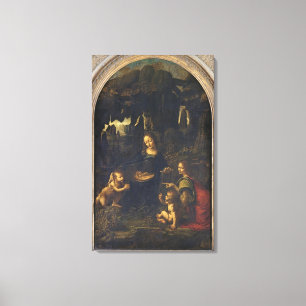 Madonna of the Rocks, c.1478 Canvas Print