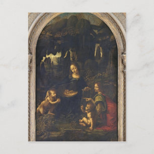 Madonna of the Rocks, c.1478 Postcard