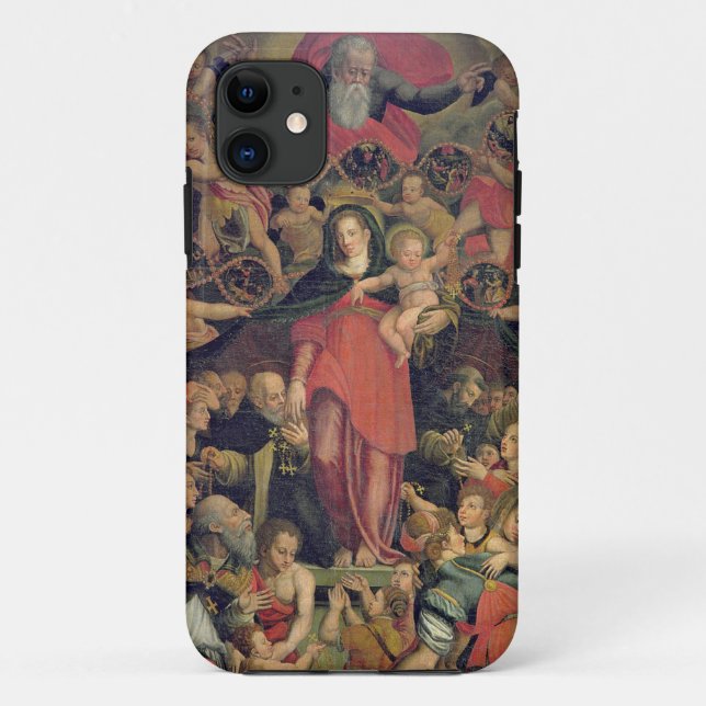 Madonna of the Rosary, c.1569 (oil on canvas) Case-Mate iPhone Case (Back)