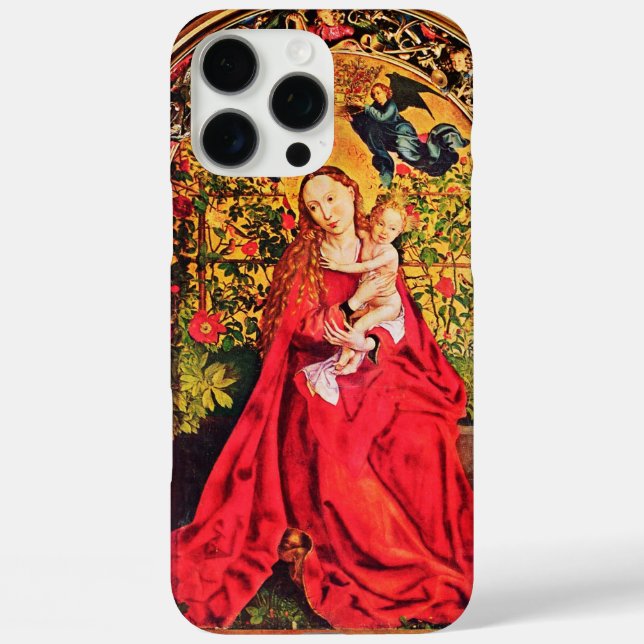 MADONNA OF THE ROSE BOWER Case-Mate iPhone CASE (Back)