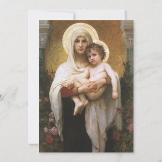 Madonna of the Roses by Bouguereau
